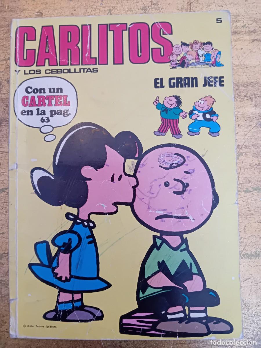 Libros de segunda mano: Carlitos, el gran jefe, n 5 a&ntilde;o 1971 con p&oacute;ster de Atilio
