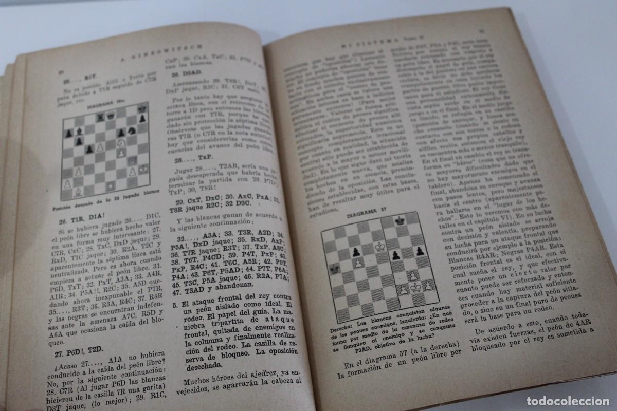 Libros de segunda mano: MI SISTEMA A. NIMZOWITSCH 2&ordm; VOLUMEN 1958 - Foto 5