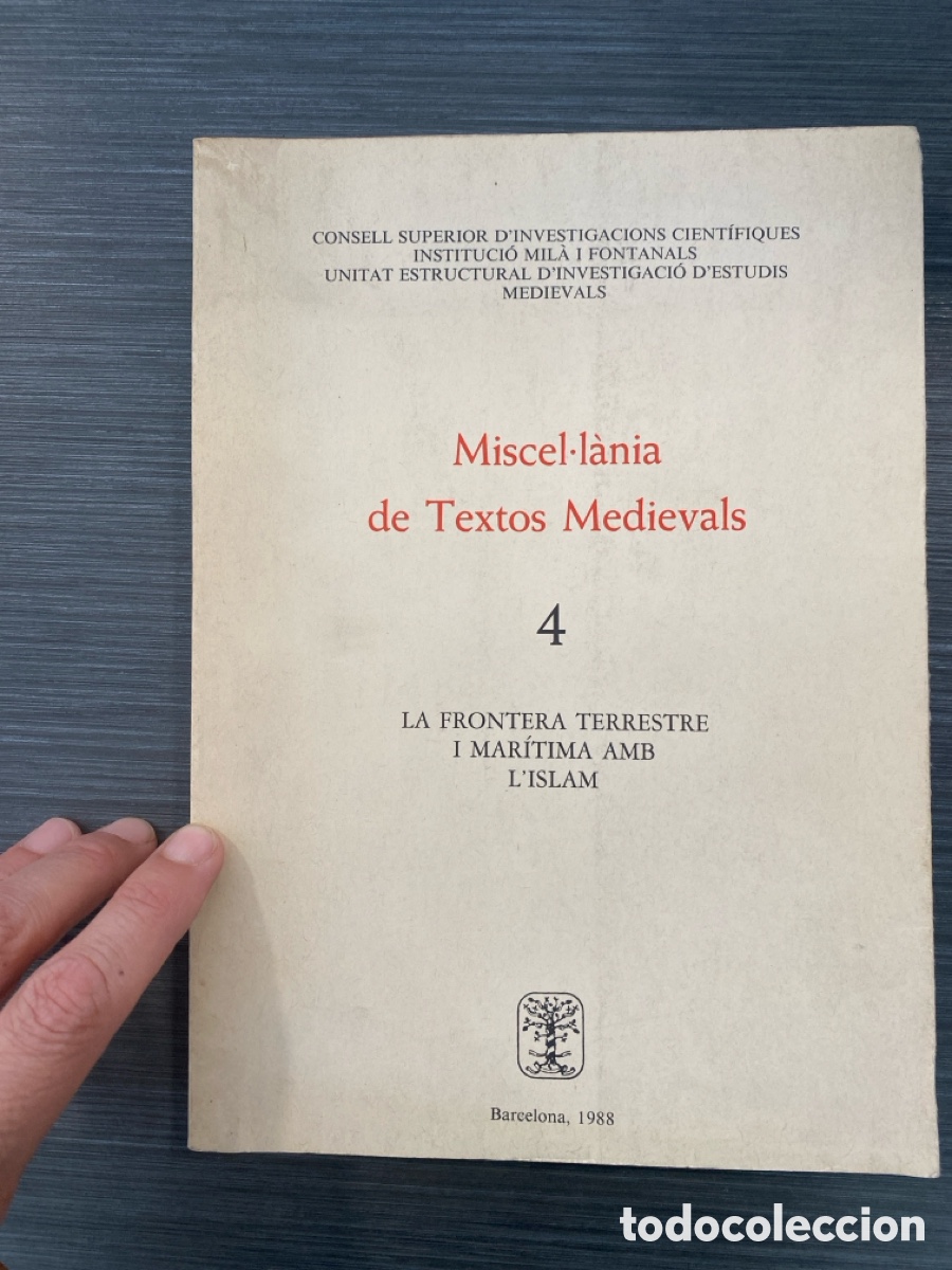 Libros de segunda mano: Miscel&middot;l&agrave;nia de Textos Medievals 4&rdquo;, Instituci&oacute; Mil&agrave; i Fontanals