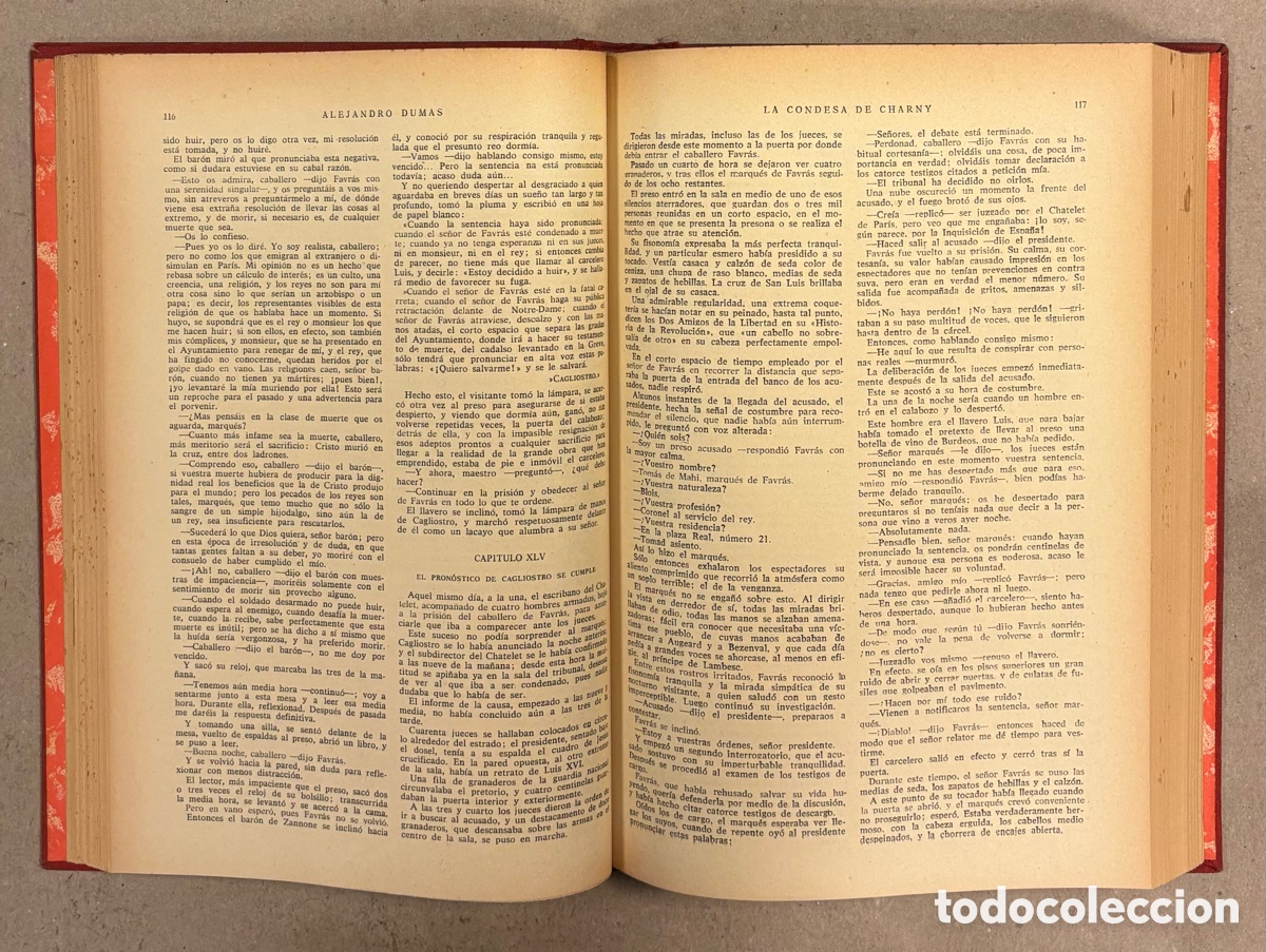 Libros de segunda mano: LA CONDESA DE CHARNY. ALEJANDRO DUMAS. EDICIONES ALONSO 1966 - Foto 4