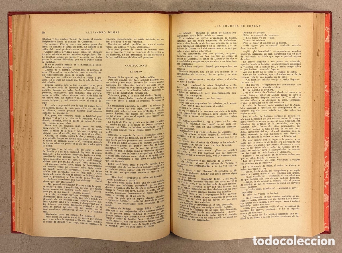 Libros de segunda mano: LA CONDESA DE CHARNY. ALEJANDRO DUMAS. EDICIONES ALONSO 1966 - Foto 5