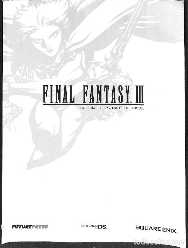 Libros de segunda mano: Final Fantasy III: La Gu&iacute;a de Estrategia Oficial - Equipo editorial de Future Press - Square Enix