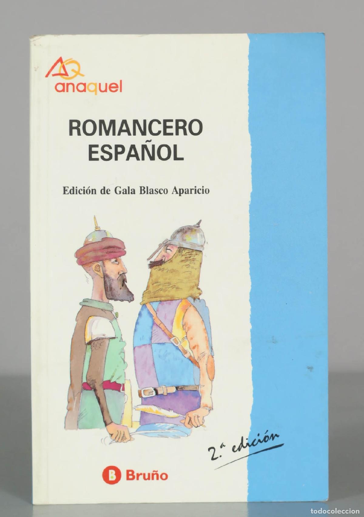 Libros de segunda mano: Romancero espa&ntilde;ol - Gala Blasco Aparicio - Editorial Bru&ntilde;o - Foto 1
