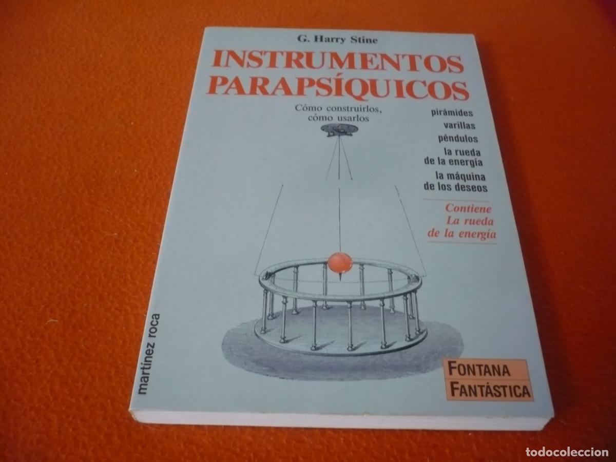 Libros de segunda mano: INSTRUMENTOS PARAPSIQUICOS ( HARRY STINE ) COMO CONSTRUIRLOS USARLOS PIRAMIDES VARILLAS PENDULOS