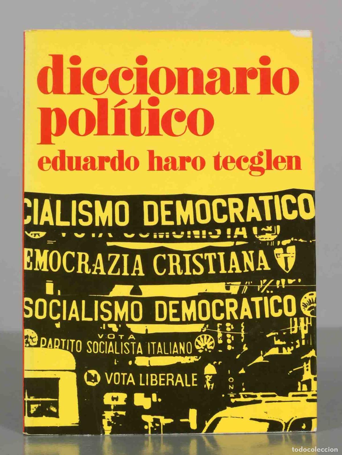 Libros de segunda mano: Diccionario pol&iacute;tico - Eduardo Haro Tecglen - Editorial Planeta