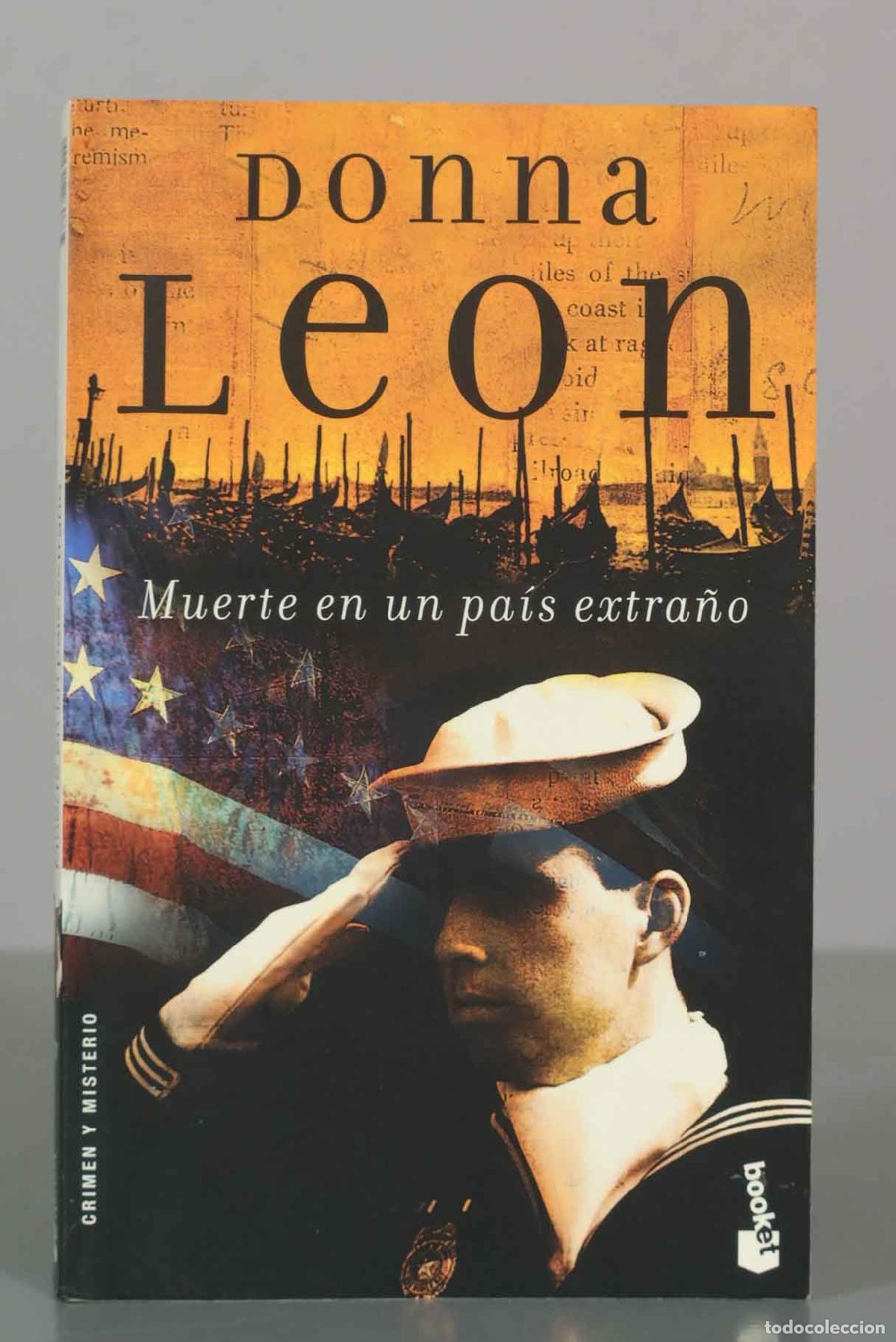 Libros de segunda mano: Muerte en un pa&iacute;s extra&ntilde;o - Donna Leon - Booket
