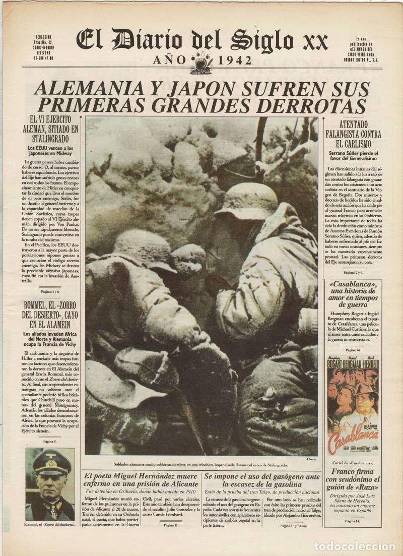 Libros de segunda mano: El Diario del Siglo XX. A&ntilde;o 1942
