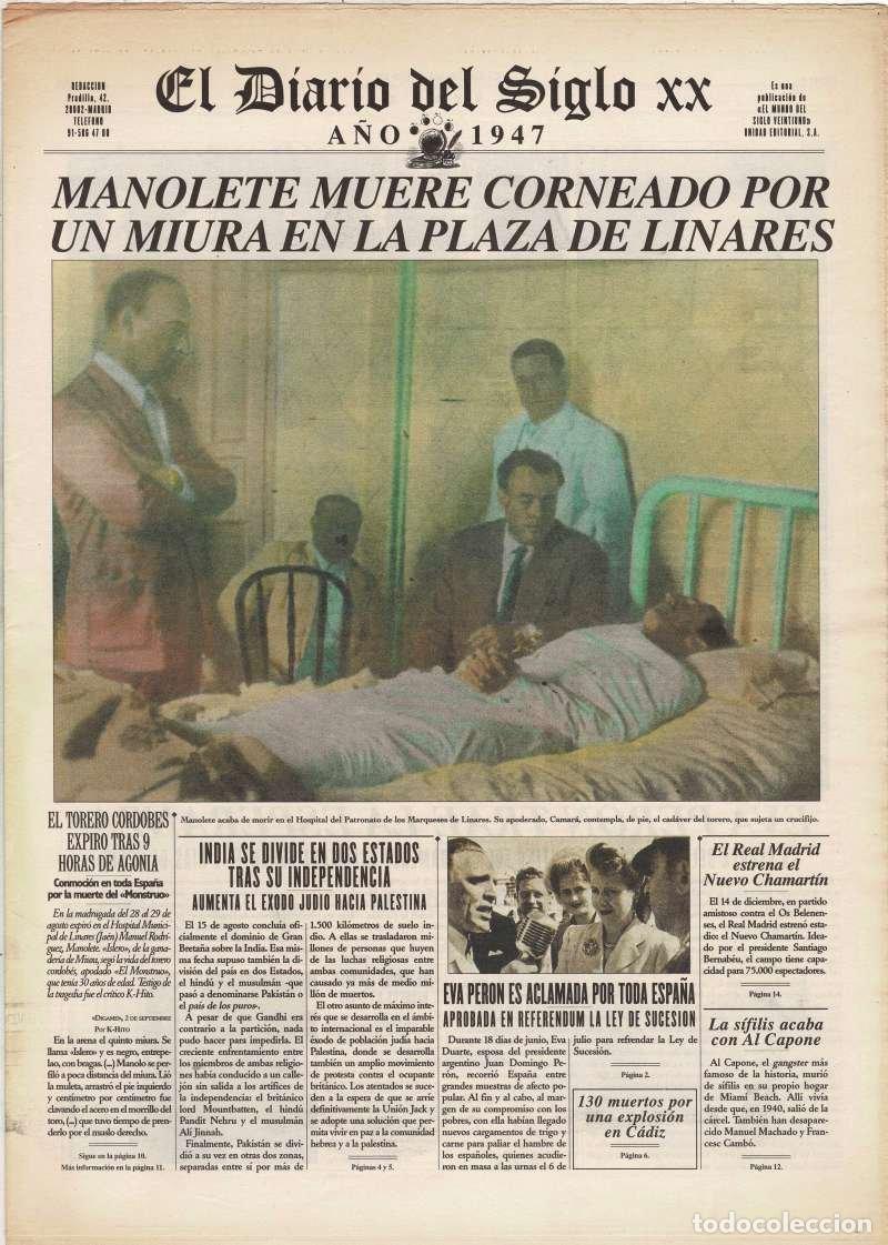 Libros de segunda mano: El Diario del Siglo XX. A&ntilde;o 1947