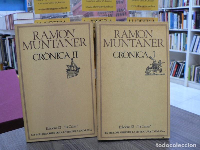 Libros de segunda mano: Cr&ograve;nica (2 vols) - Muntaner, Ramon - Edicions 62 - Les Millors Obres de la Literatura Catalana 19-20