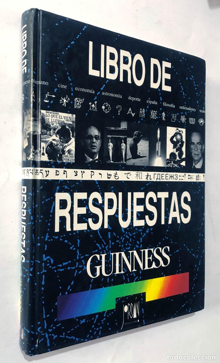 Libros de segunda mano: LIBRO DE RESPUESTAS GUINNESS / A&Ntilde;O 1989 / SIN USAR