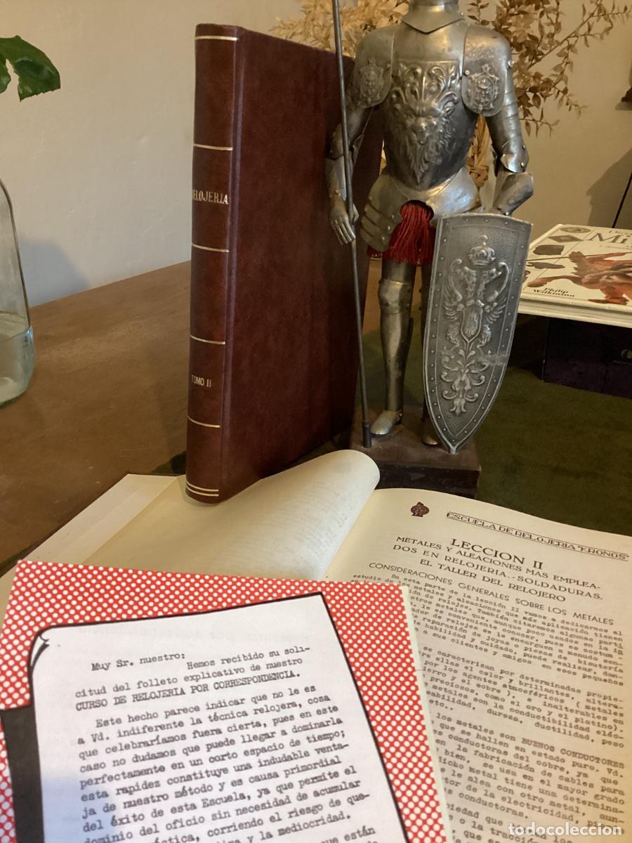 Libros de segunda mano: CURSO DE RELOJER&Iacute;A POR CORRESPONDENCIA KRONOS. XX LECCIONES.
