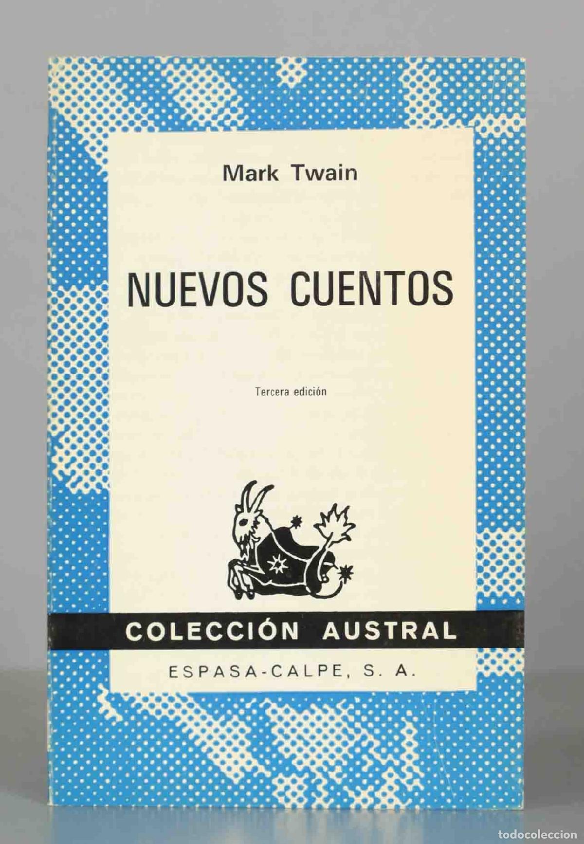 Libros de segunda mano: Nuevos cuentos - Mark Twain - Tercera edici&oacute;n - Espasa-Calpe austral