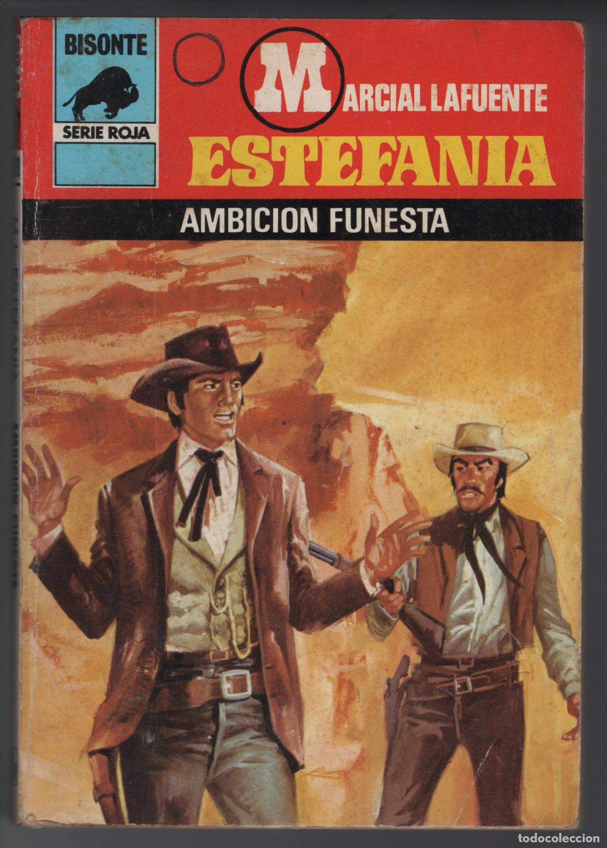 Libros de segunda mano: BUFALO ROJA 1670 - AMBICI&Oacute;N FUNESTA - ESTEFANIA - BOLSILIBRO - ED. BRUGUERA