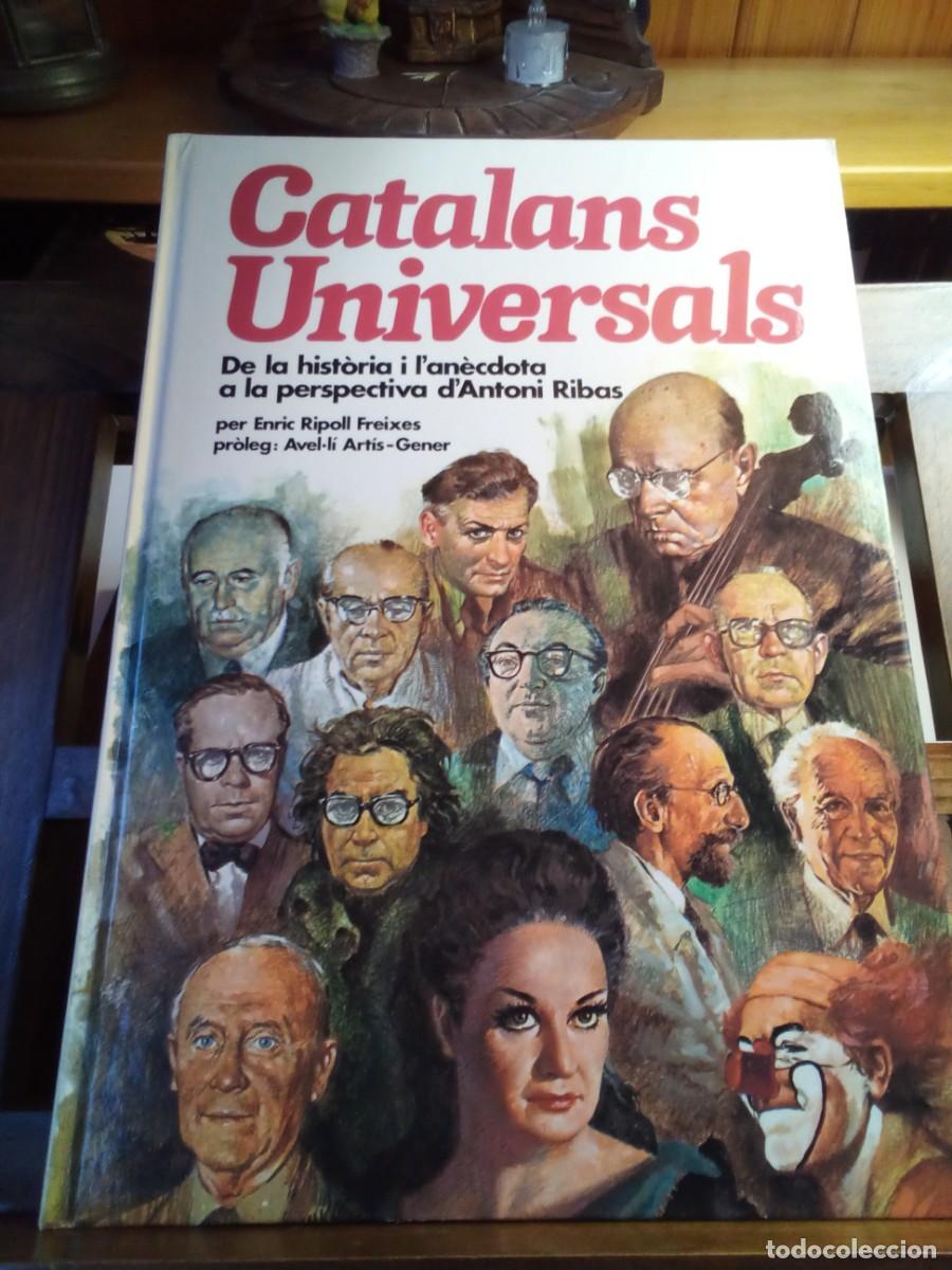 Libros de segunda mano: CATALANS UNIVERSALS DE ENRIC RIPOLL FREIXES
