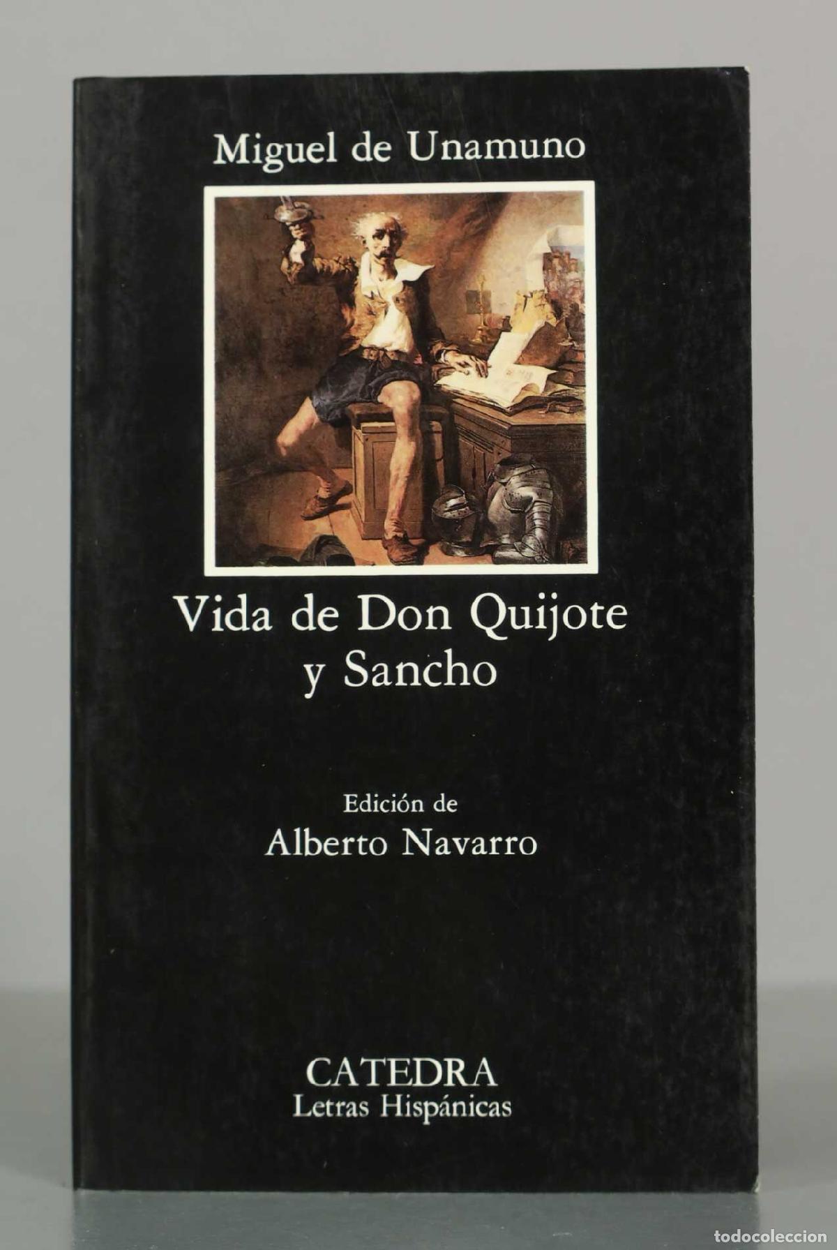 Libros de segunda mano: Vida de Don Quijote y Sancho - Miguel de Unamuno - Ediciones C&aacute;tedra