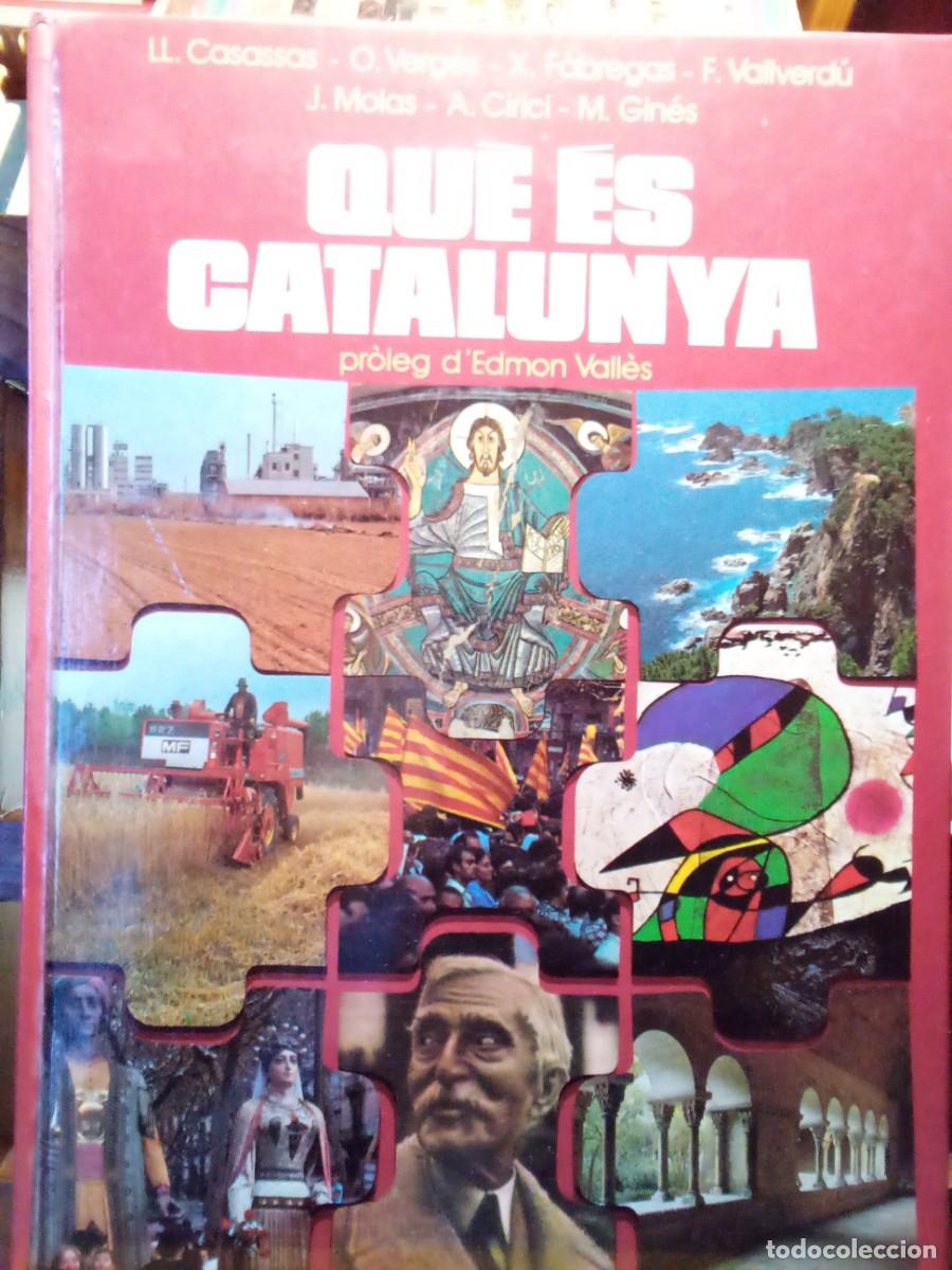 Libros de segunda mano: QUE ES CATALUNYA DE LL. CASASSAS Y OTROS.