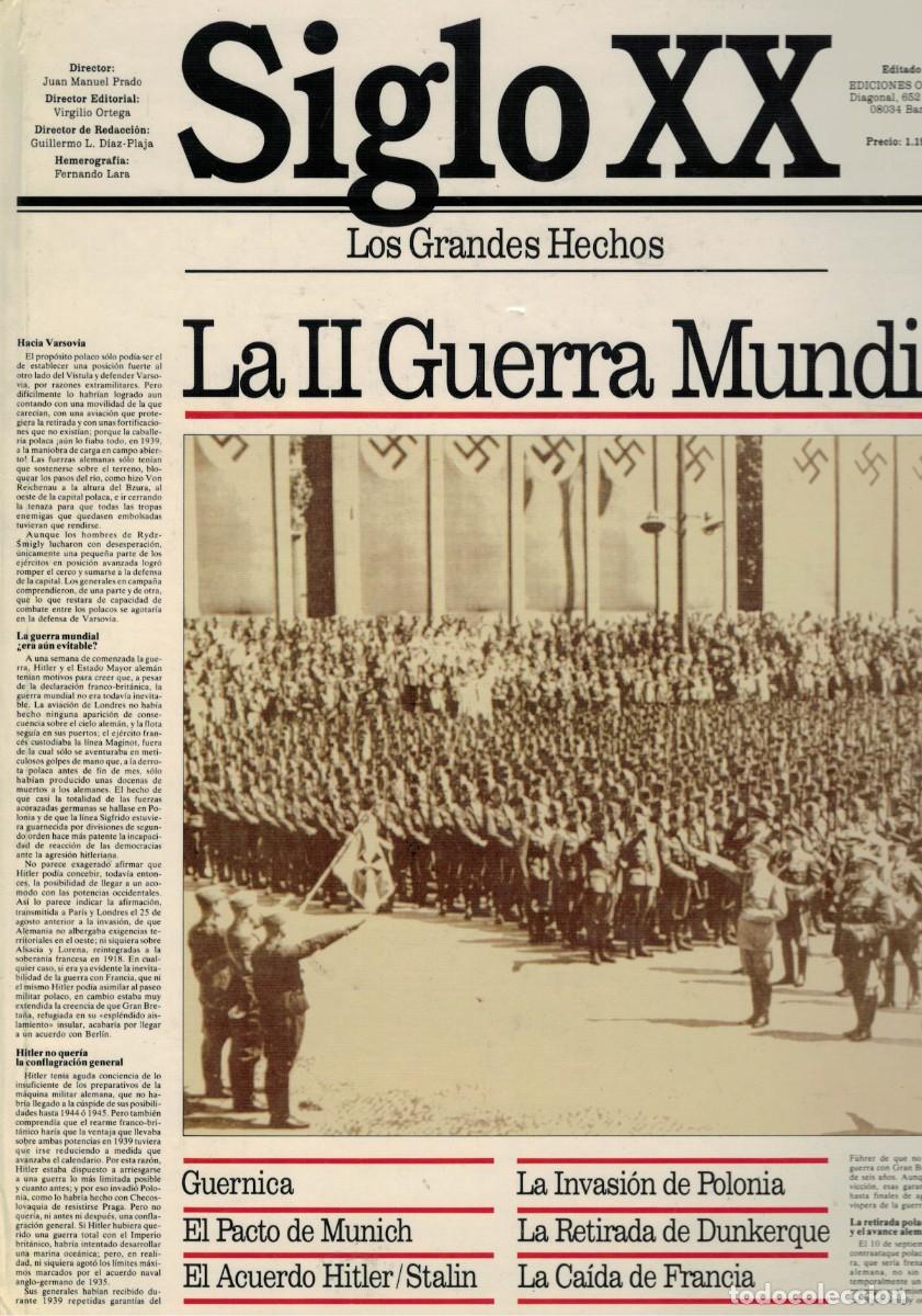 Libros de segunda mano: La II Guerra Mundial I (1937-1940). Los Grandes Hechos del siglo XX. Volumen 9 / Orbis