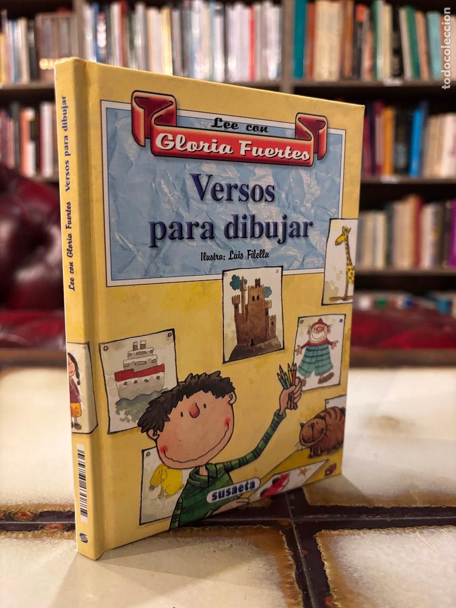 Libros de segunda mano: Versos para dibujar. Gloria Fuertes