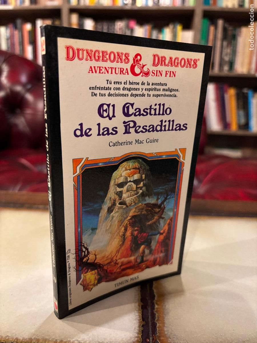 Libros de segunda mano: El castillo de las pesadillas. Catherine Mac Guire. Dungeons & Dragons