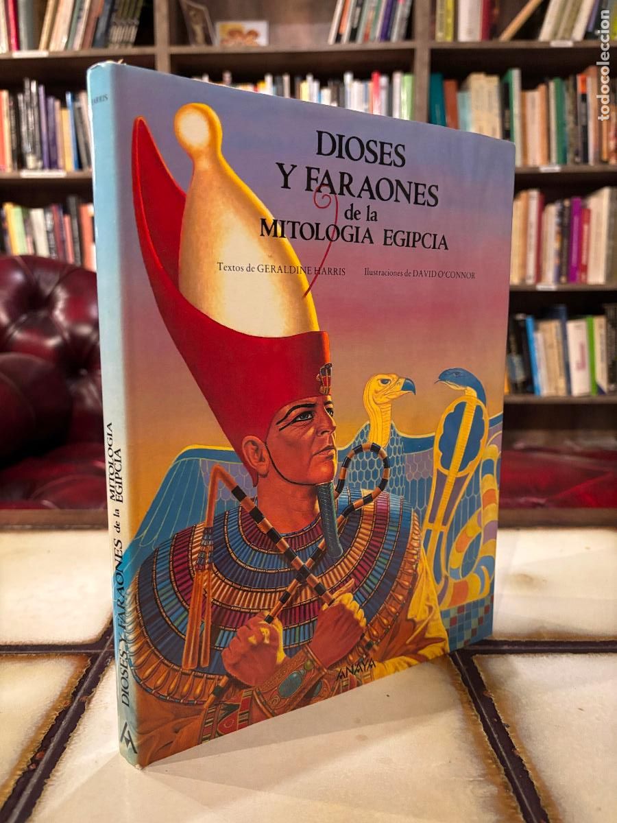 Libros de segunda mano: Dioses y faraones de la mitolog&iacute;a egipcia.