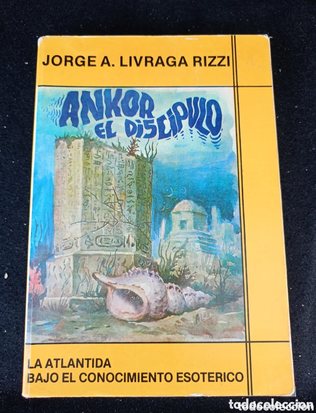 Libros de segunda mano: ANKOR EL DISCIPULO, LA ATLANTIDA BAJO EL CONOCIMIENTO ESOTERICO POR JORGE A. LIVRAGA RIZZI - EDITADO