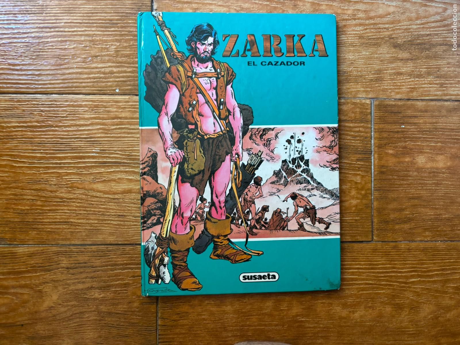 Libros de segunda mano: ZARKA EL CAZADOR 1981 ILUSTRADO POR MIGUEL QUESADA EDITORIAL SUSAETA