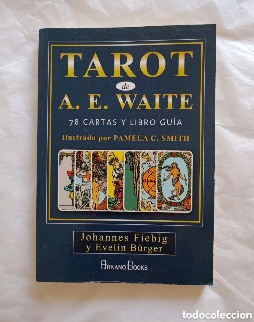 Libros de segunda mano: Tarot a.e.waite libro guia sin cartas