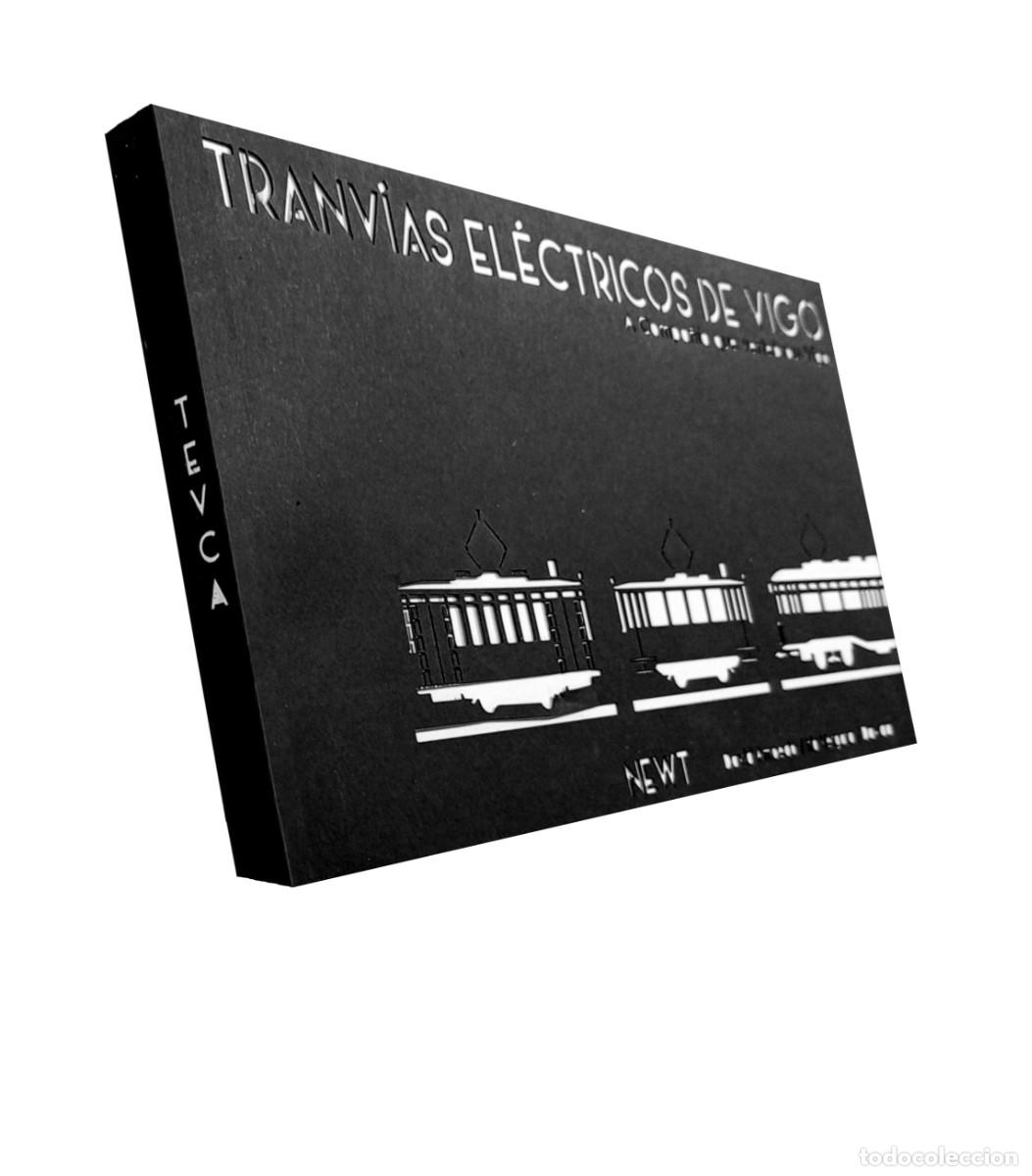 Libros de segunda mano: �F3357 - TRANV&Iacute;AS ELECTRICOS DE VIGO [1912-1968]. FERROCARRIL VIGO RAMALLOSA MONDARIZ. GALICIA.