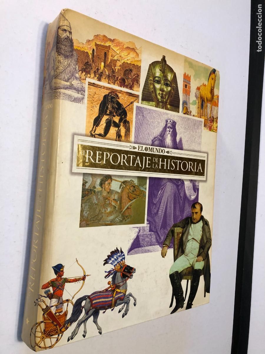 Libros de segunda mano: Libro Reportaje de la Historia - Diario El Mundo (Tomo &Uacute;nico Ilustrado) - Gran formato