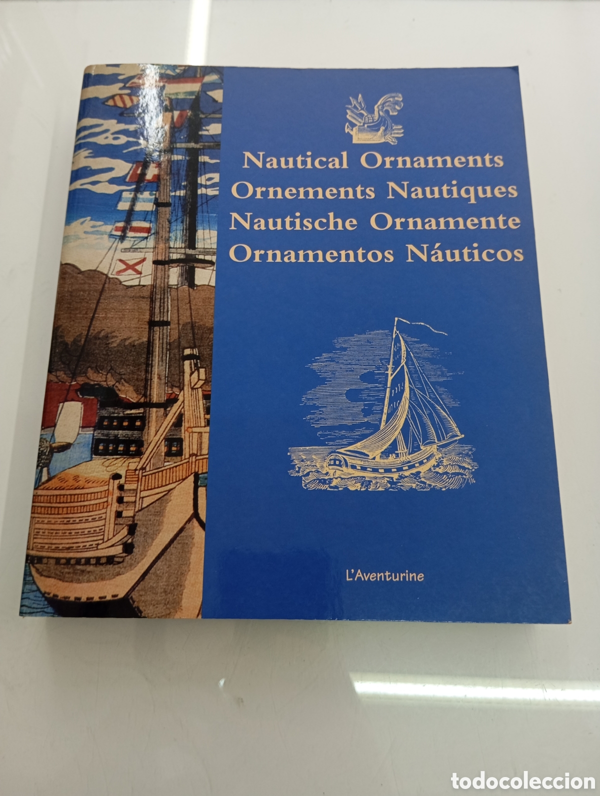 Libros de segunda mano: Ornamentos n&aacute;uticos Ed. L' Aventurine 2002 VELEROS CONSTRUCCION NAVAL PESCA DIBUJOS Y GRABADOS