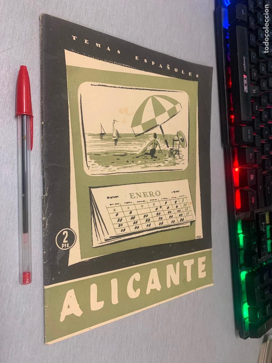 Libros de segunda mano: TEMAS ESPA&Ntilde;OLES 291: ALICANTE / ANTONIO MACIA SERRANO / PUBLICACIONES ESPA&Ntilde;OLAS 1957