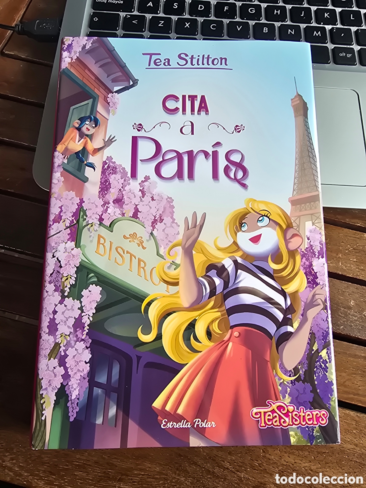 Libros de segunda mano: Cita a Par&iacute;s Stilton, Tea Editorial ESTRELLA POLAR 2025 INFANTIL catal&aacute;n