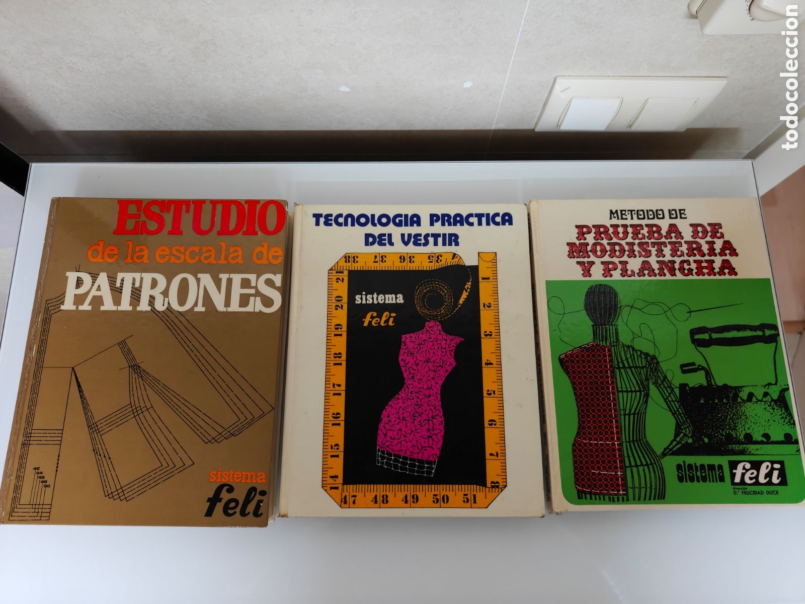 Libros de segunda mano: 3x LIBROS SISTEMA FELI MODISTERIA PATRONES COSTURA CORTE