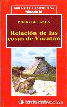Libros de segunda mano: Relacion de las Cosas de Yucatan - Diego de Landa - Caja Madrid - Biblioteca Americana