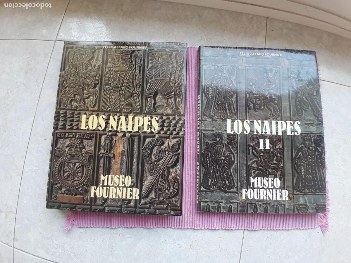 Libros de segunda mano: LOS NAIPES MUSEO FOURNIER FELIX ALFARO FOURNIER. VOLUMEN I Y II. 1982 , 1988