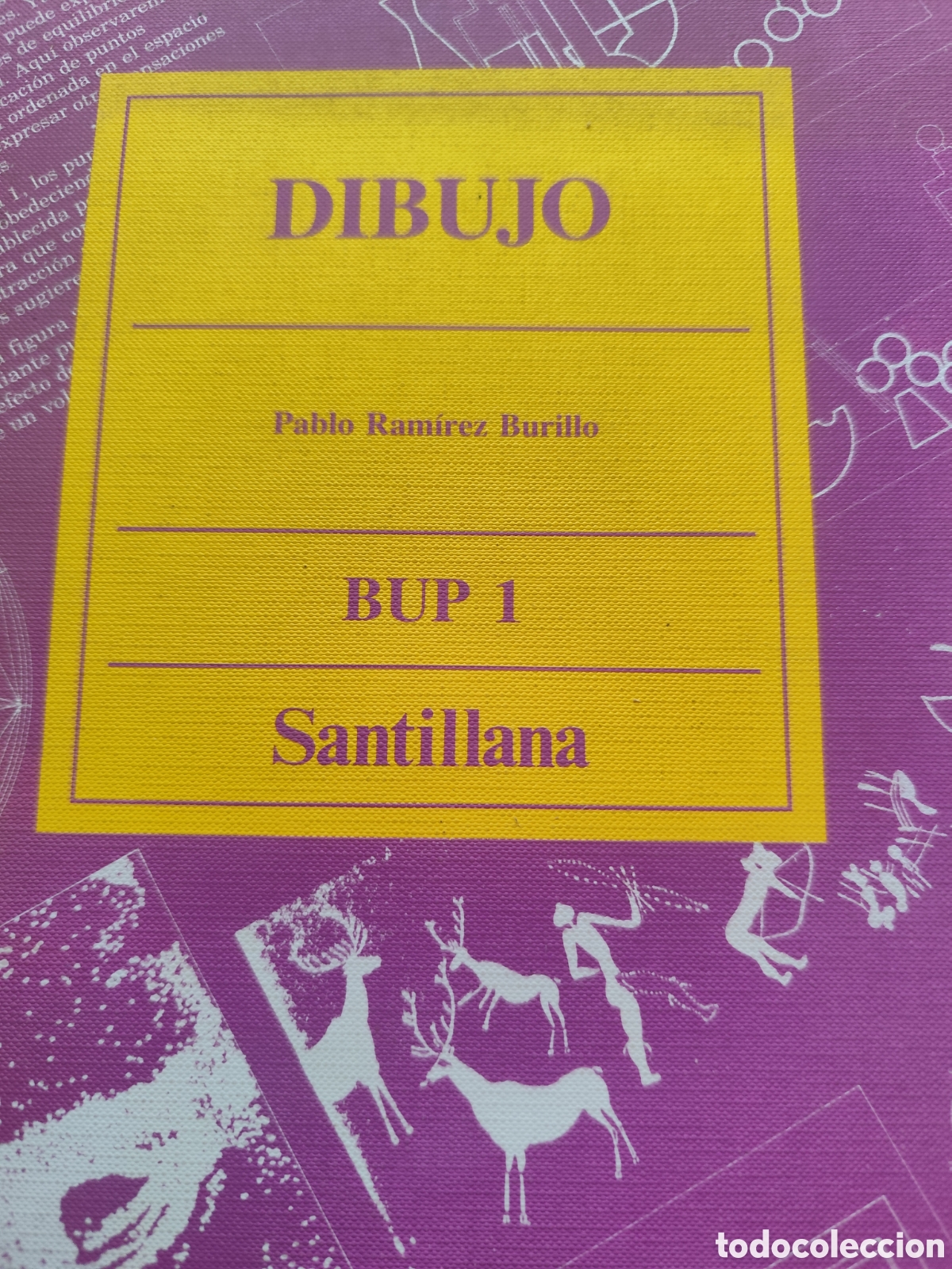 Libros de segunda mano: DIBUJO BUP 1 SANTILLANA RF334G