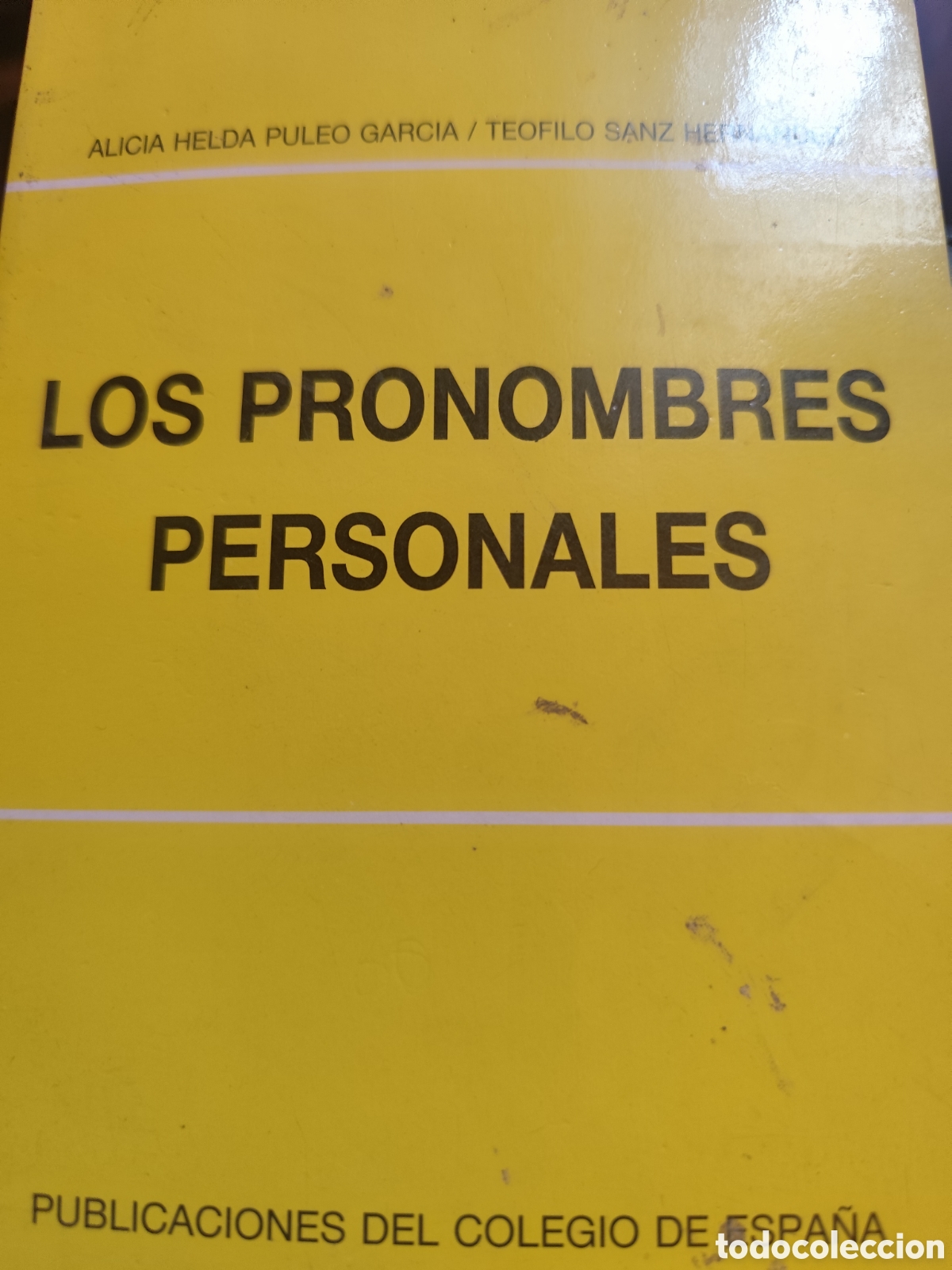 Second hand books: LOS PRONOMBRES PERSONALES RF390