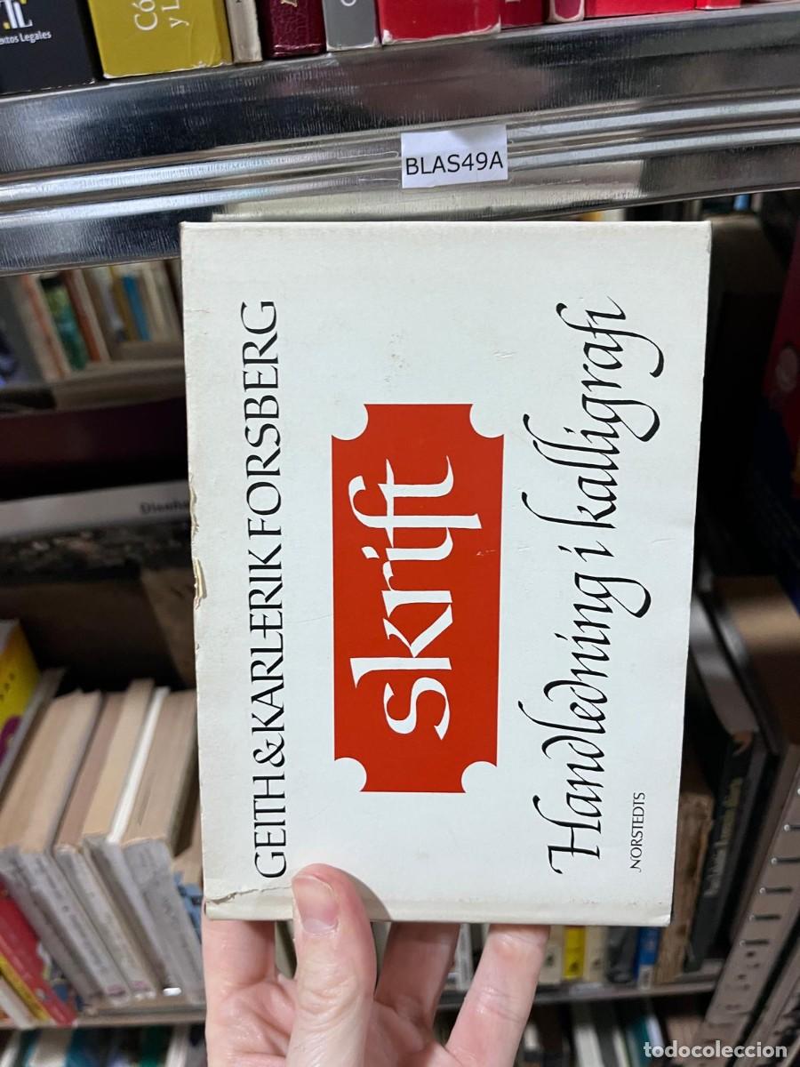 Libros de segunda mano: BLAS49A Skrift &ndash; Handling i nutid Georg Henrik von Wright Norstedts, TIPOGRAFIAS