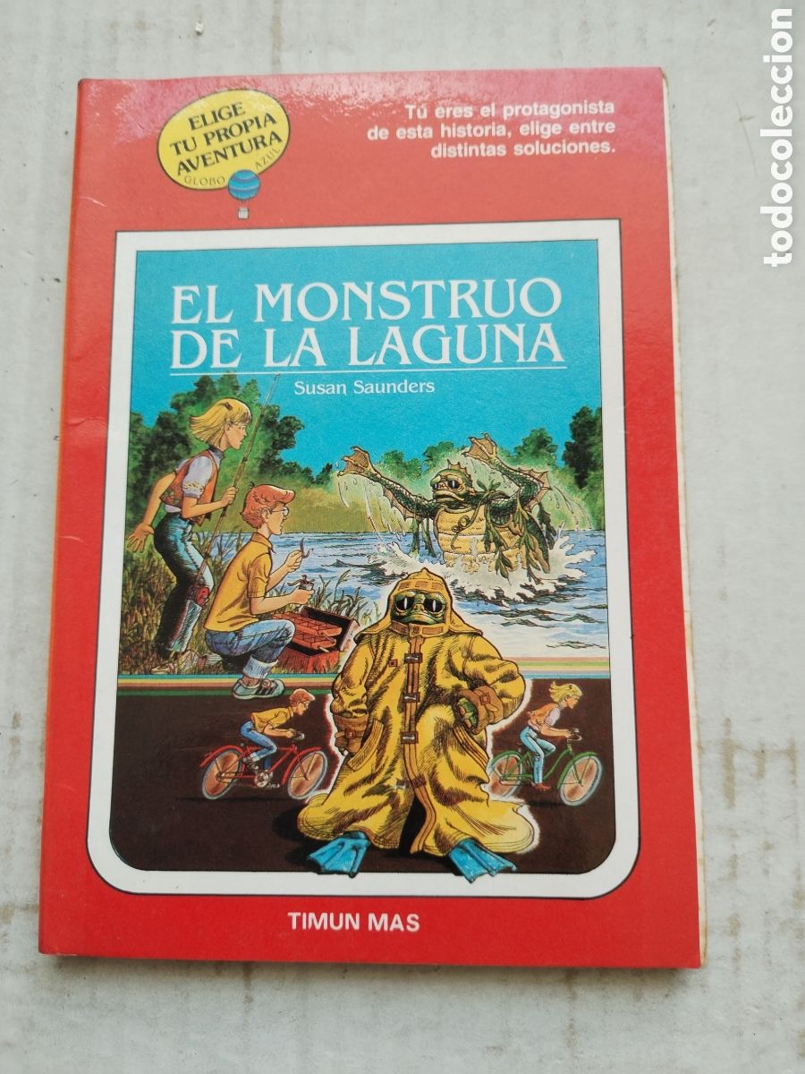 Libros de segunda mano: EL MONSTRUO DE LA LAGUNA/ELIGE TU PROPIA AVENTURA