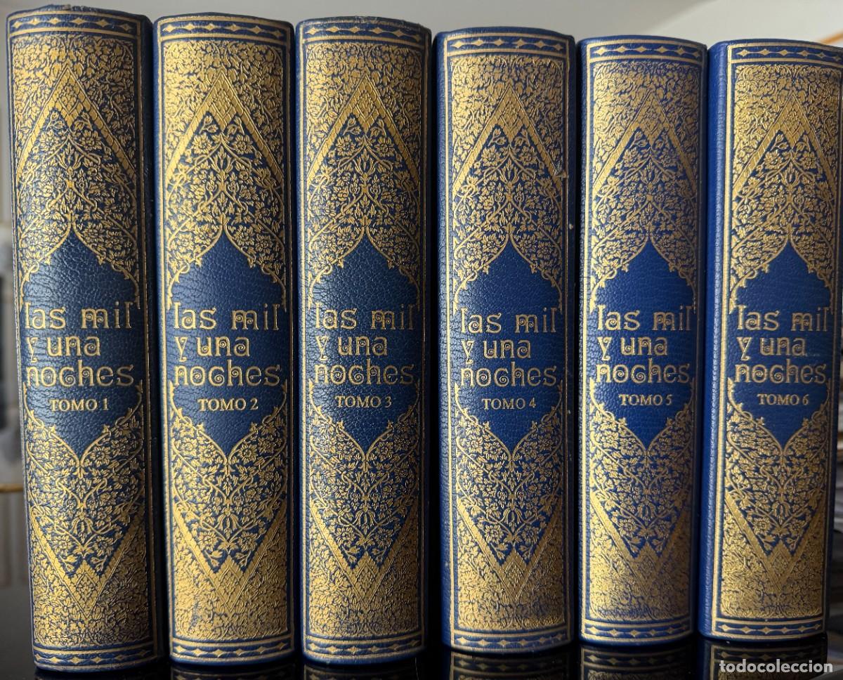 Libros de segunda mano: Mil y una noches, Las. Barcelona, C&iacute;rculo del bibli&oacute;filo, 1976. 6 vols. Completo
