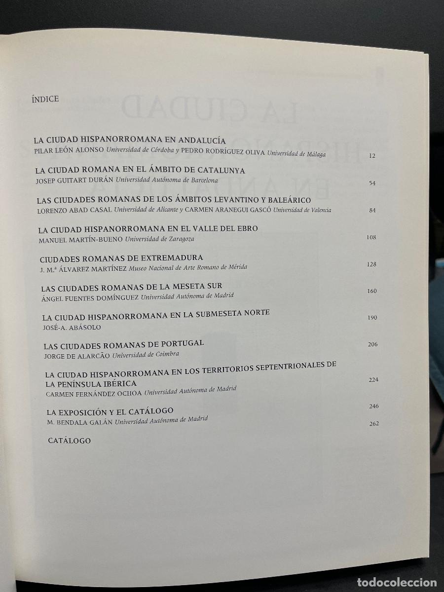 Libros de segunda mano: La Ciudad Hispanorromana - Foto 2