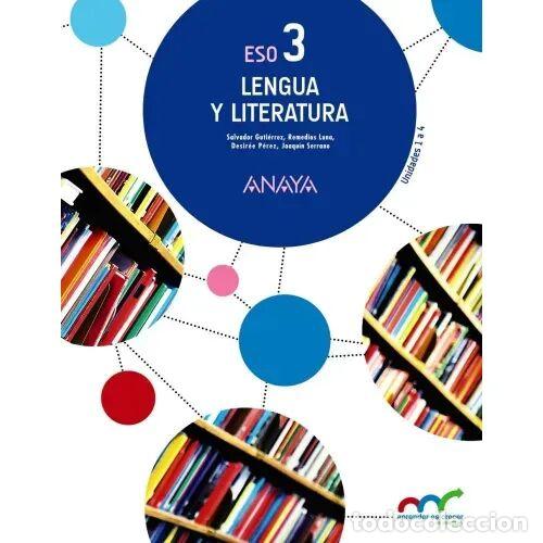 Libros de segunda mano: Lengua 3 Eso 3 Tomos - Aa.vv - Anaya - 2015, 1&ordf; ed. - Aprender Es Crecer en Conexi&oacute;n