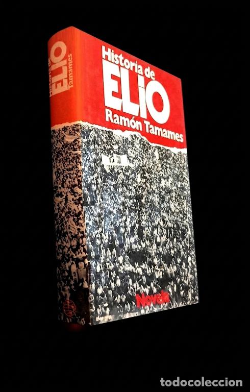 Libros de segunda mano: �F3360 - HISTORIA DE ELIO. RAMON TAMARES. UNA NOVELA EXTRA&Ntilde;A. EDITORIAL PLANETA 1976.