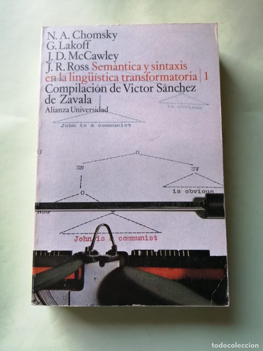 Libros de segunda mano: SEMANTICA Y SINTAXIS EN LA LING&Uuml;ISTICA TRANSFORMATORIA, VOLUMEN 1 (VARIOS AUTORES)