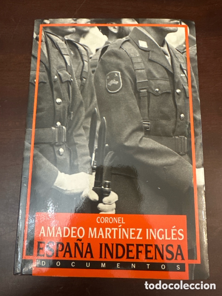 Libros de segunda mano: ESPA&Ntilde;A INDEFENSA - AMADEO MARTINEZ INGLES