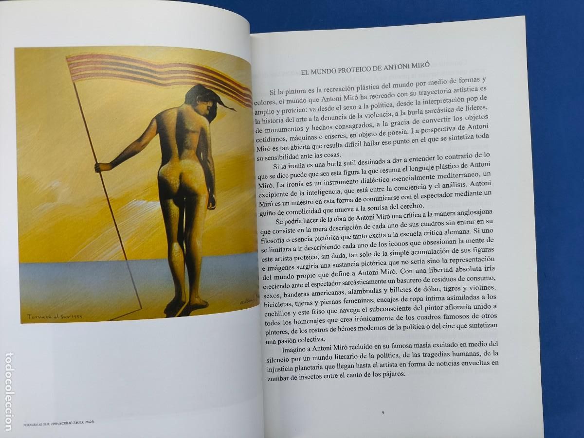 Libros de segunda mano: ANTONIO MIR&Oacute;. ANTOLOGIA / VV.AA / 1999 - Foto 6