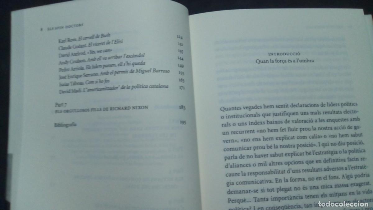Libros de segunda mano: ELS SPIN DOCTORS DE TONI AIRA (COLUMNA)-COMO NUEVO - Foto 5