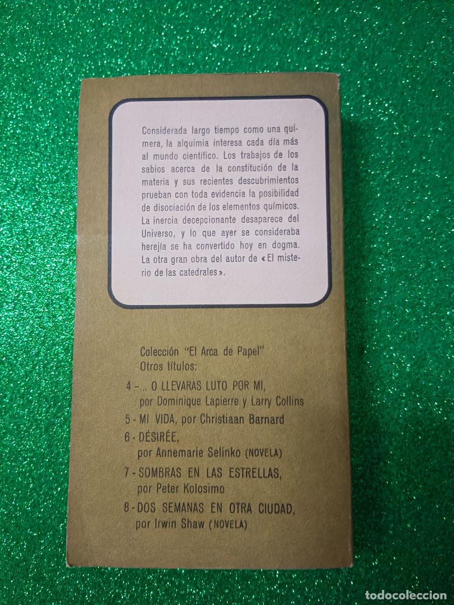 Libros de segunda mano: LAS MORADAS FILOSOFALES FULCANELLI - Foto 3