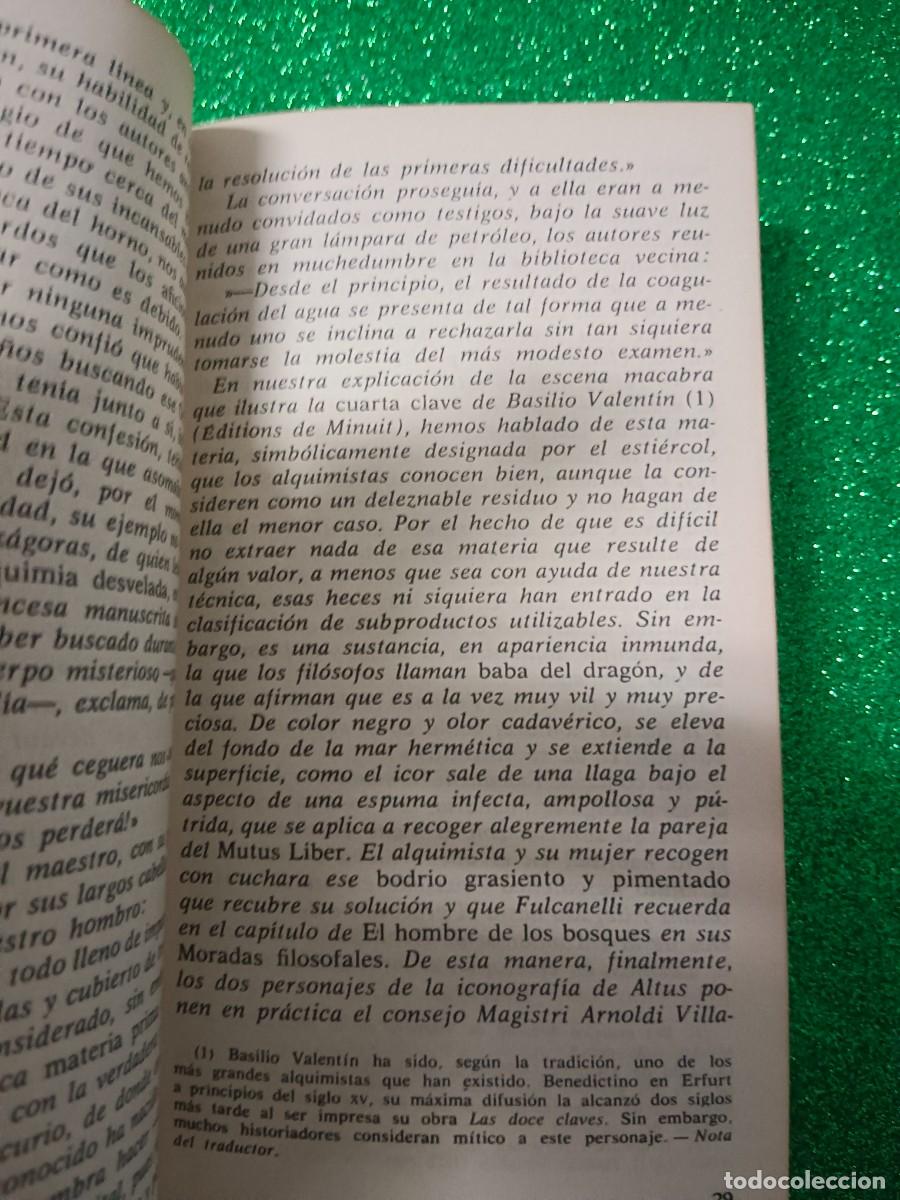 Libros de segunda mano: LAS MORADAS FILOSOFALES FULCANELLI - Foto 6