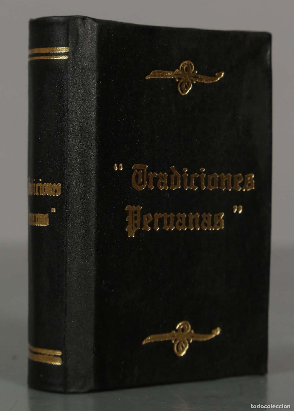 Libros de segunda mano: LIBRO MINIATURA. Tradiciones Peruanas. GUZMAN.